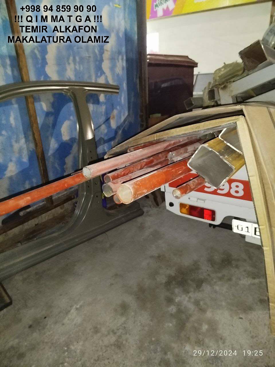 Metallolom qabul qilish Sergeli