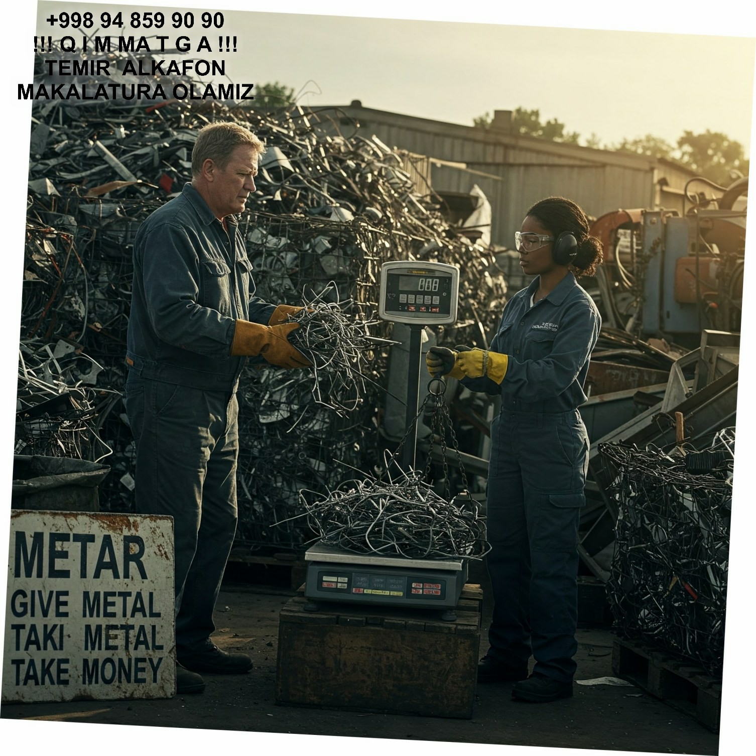 Metallolom qabul qilish Yangiyol