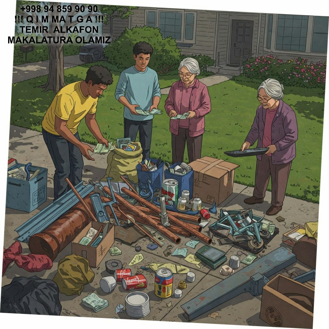 Metallolom qabul qilish Qibray