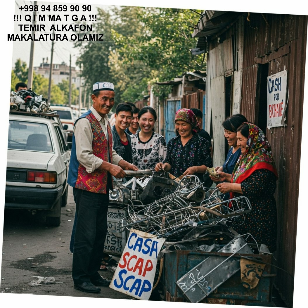 Metallolom qabul qilish Olmaliq