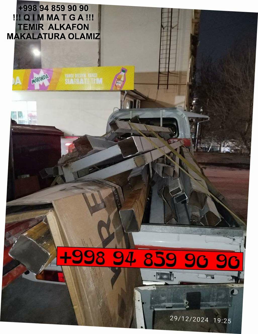 Metallolom qabul qilish Angren