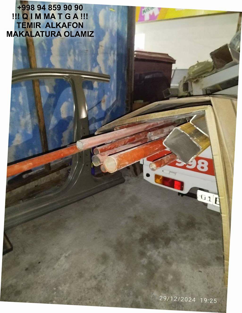 Metallolom qabul qilish Zangiota