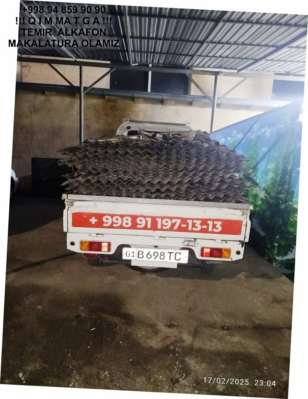 Metallolom qabul qilish Bektemir