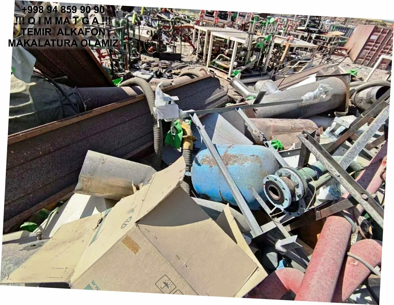 Metallolom qabul qilish Oqqorgon